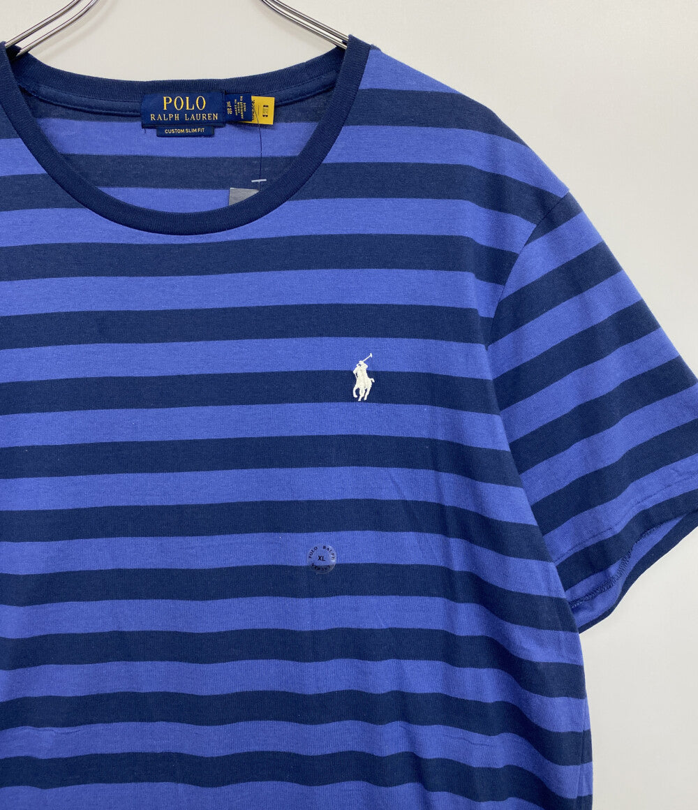 美品 POLO RALPH LAUREN 半袖Ｔシャツ ジャージー ボーダー メンズ SIZE XL ポロ・ラルフローレン