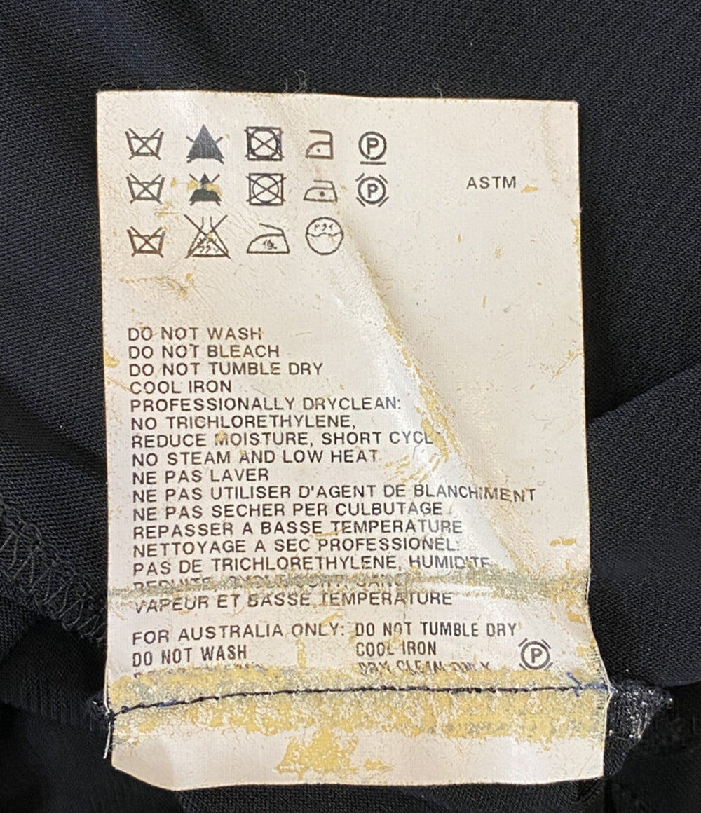 ジルサンダー ノースリーブワンピース アシンメトリー ブラック レディース SIZE - JIL SANDER
