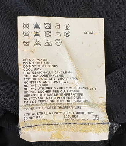 ジルサンダー ノースリーブワンピース アシンメトリー ブラック レディース SIZE - JIL SANDER