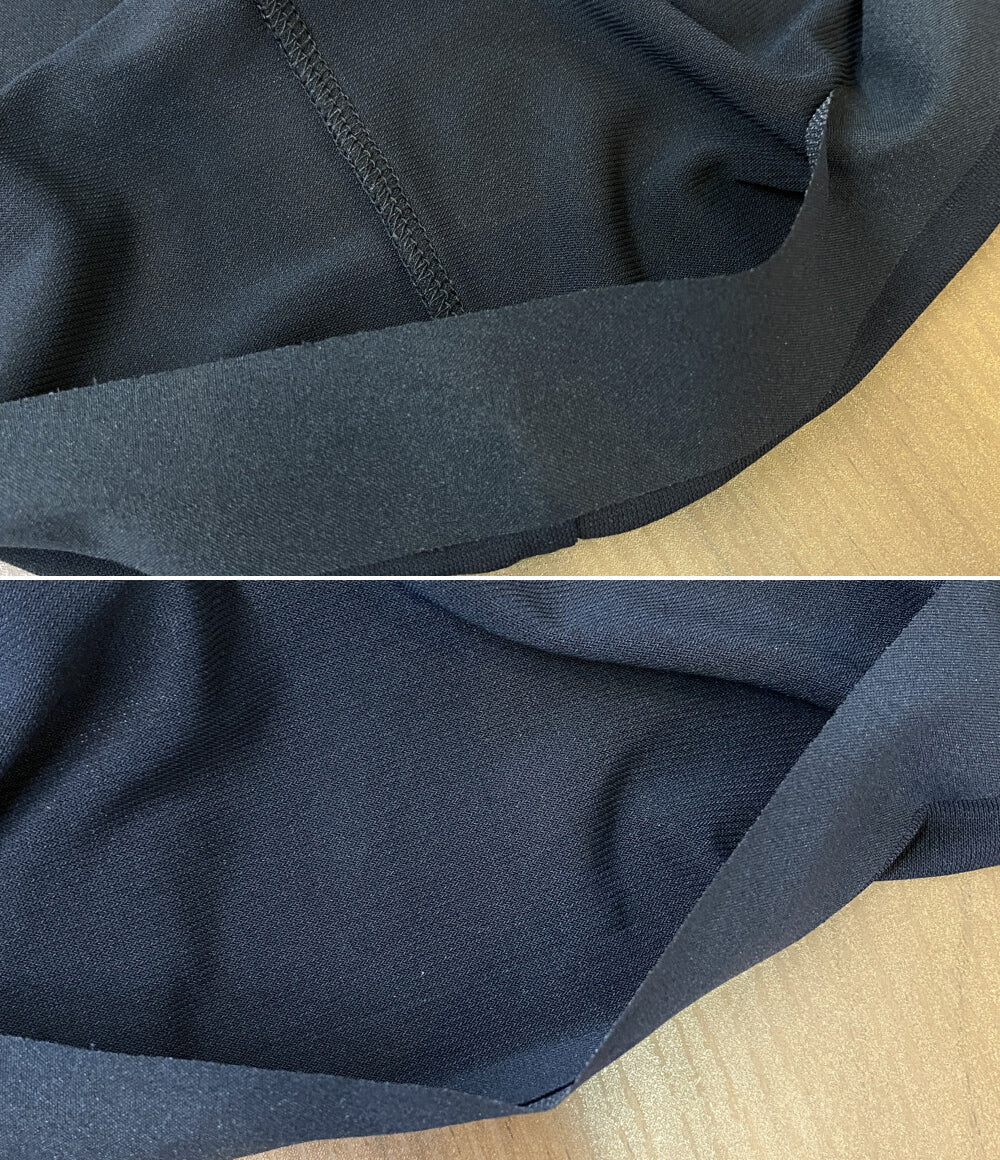 ジルサンダー ノースリーブワンピース アシンメトリー ブラック レディース SIZE - JIL SANDER