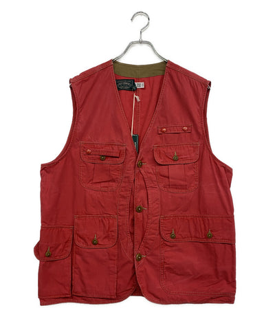 ポロカントリー ラルフローレン ベスト ハンティング RED メンズ SIZE L POLO COUNTRY RALPH LAUREN