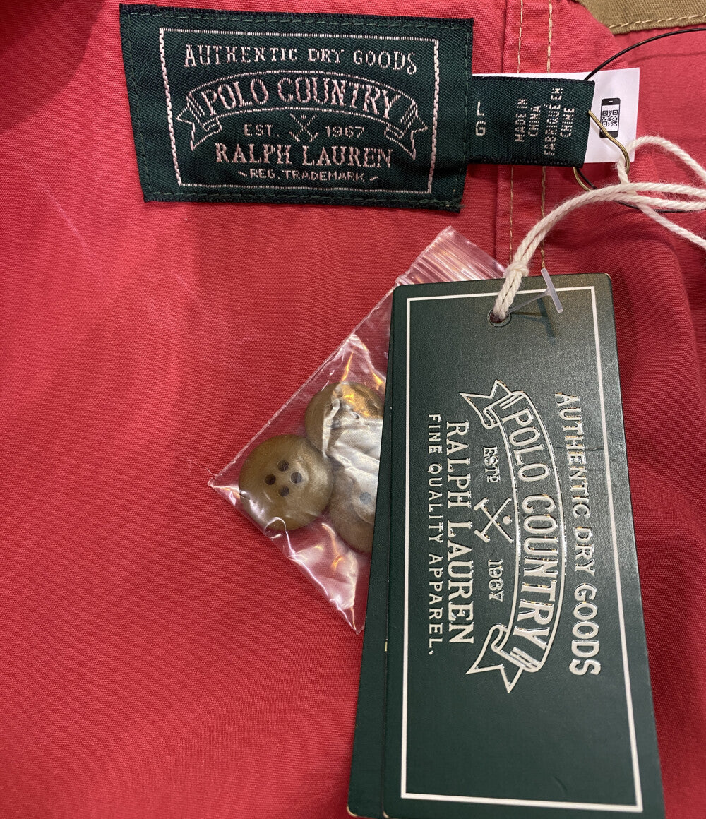 ポロカントリー ラルフローレン ベスト ハンティング RED メンズ SIZE L POLO COUNTRY RALPH LAUREN