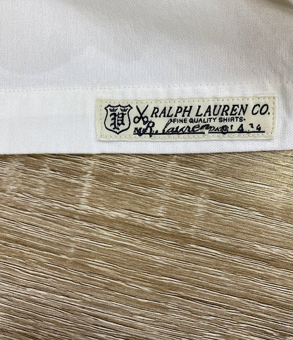 美品 POLO RALPH LAUREN 長袖シャツ BD オックスフォード ワンポケ 袖ポニー メンズ SIZE L ポロ・ラルフローレン