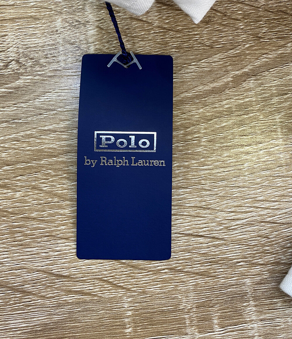 美品 POLO RALPH LAUREN 長袖シャツ BD オックスフォード ワンポケ 袖ポニー メンズ SIZE L ポロ・ラルフローレン