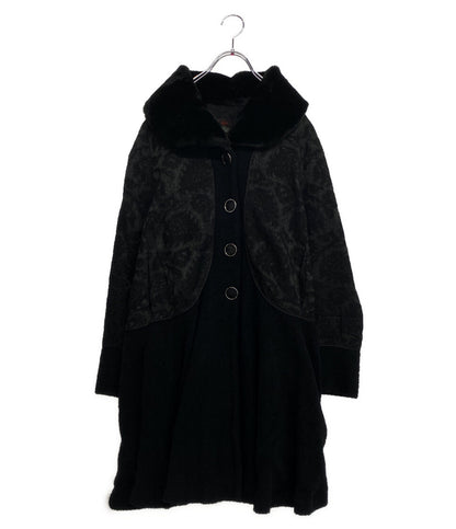 ジャンポールゴルチエクラシック コート ファー レーヨン レディース SIZE - Jean Paul GAULTIER CLASSIQUE