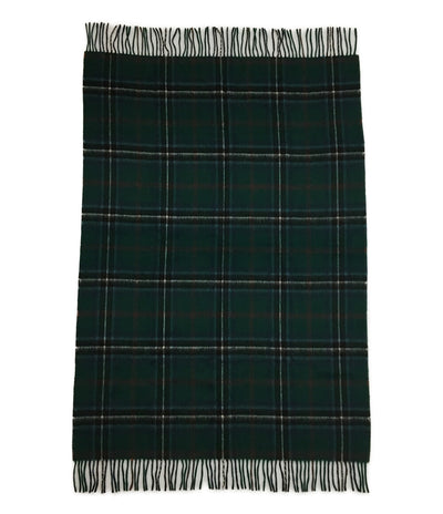 LOCHCARRON ロキャロン マフラー カシミア チェック グリーン レディース