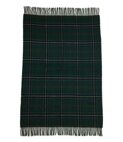 LOCHCARRON ロキャロン マフラー カシミア チェック グリーン レディース