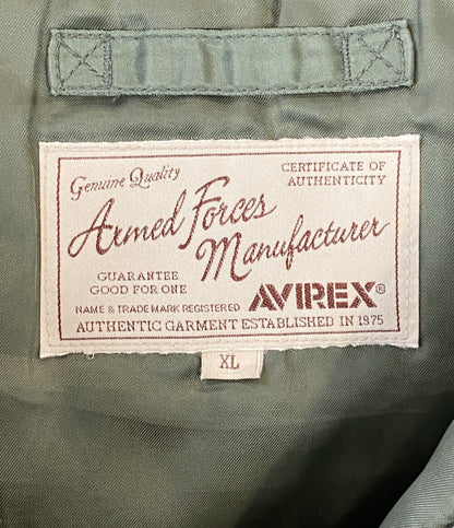 AVIREX 中綿ジャケット OLIVE N-2B 6152177 メンズ SIZE XL アヴィレックス