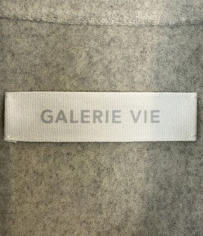 ギャルリーヴィー 美品 チェスターコート ダブルフェイス 23-08-24-08301 レディース SIZE F GALERIE　VIE