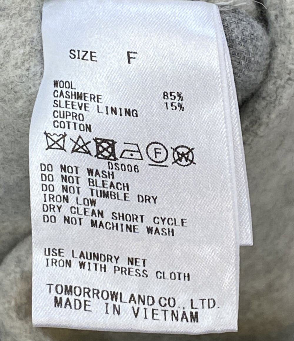 ギャルリーヴィー 美品 チェスターコート ダブルフェイス 23-08-24-08301 レディース SIZE F GALERIE　VIE