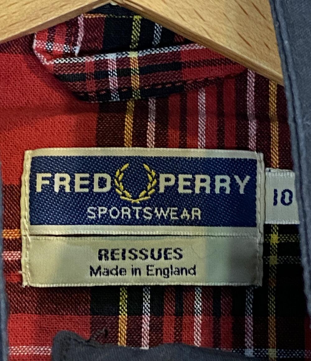 FRED PERRY ブルゾン HARRINGTON JACKET ブラック レディース SIZE 10 フレッドペリー