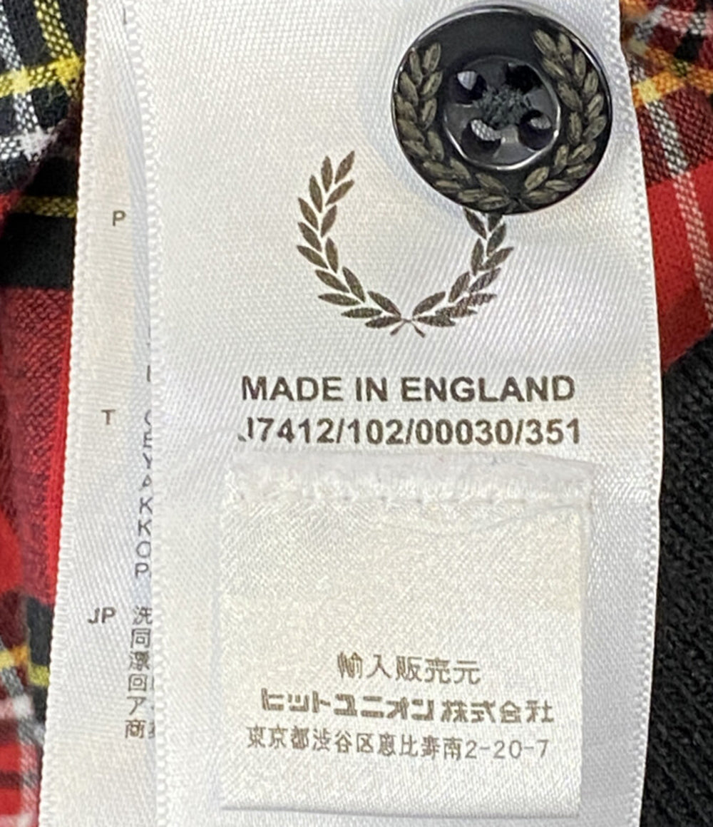 FRED PERRY ブルゾン HARRINGTON JACKET ブラック レディース SIZE 10 フレッドペリー