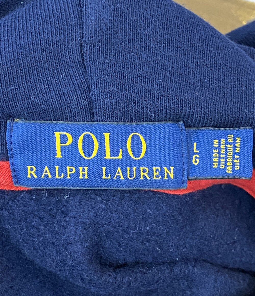 POLO RALPH LAUREN パーカー フーディー USAプリント メンズ SIZE L ポロ・ラルフローレン