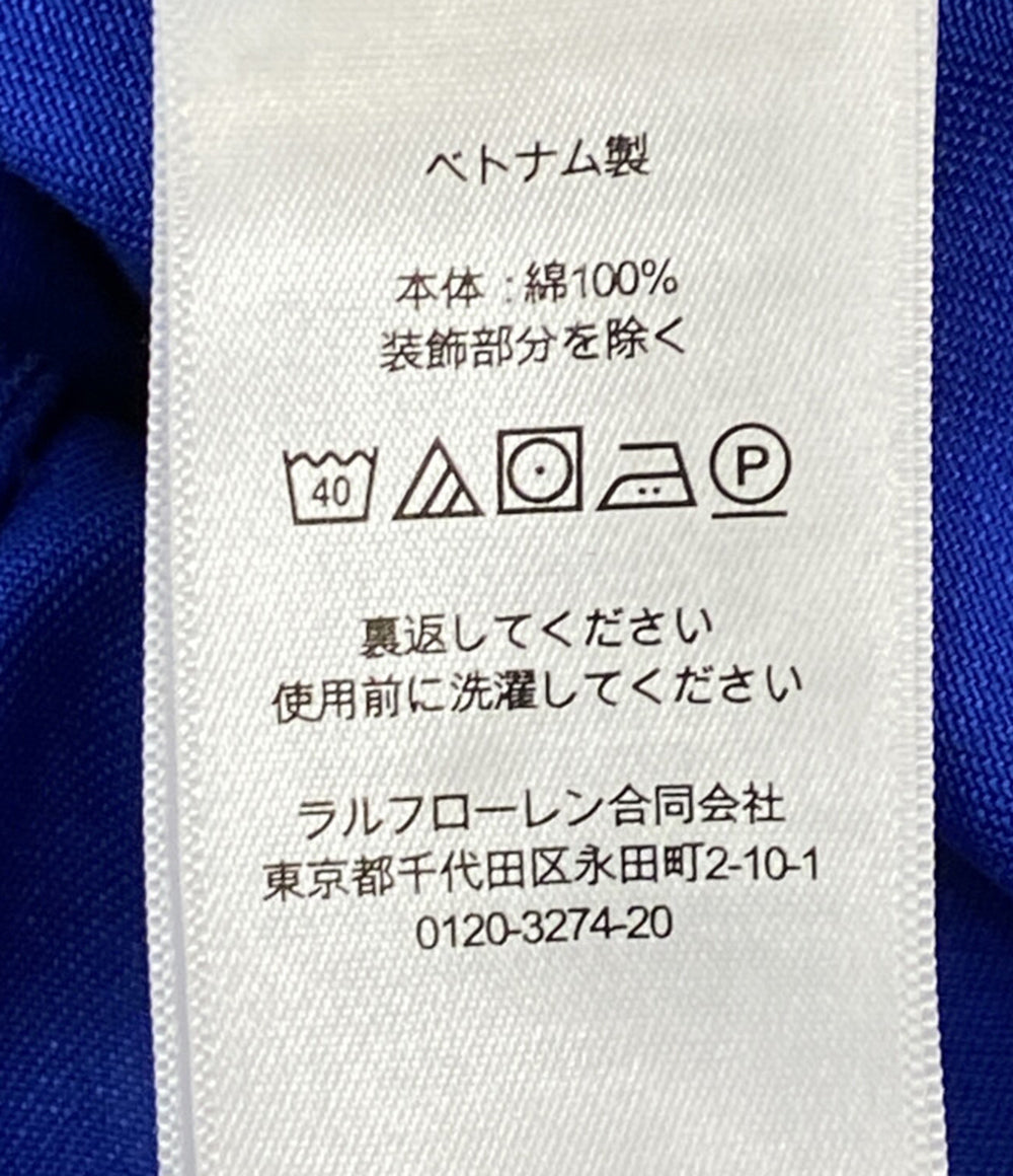 ポロ・ラルフローレン 美品 ジャケット ツイル ユーティリティ ブルー メンズ SIZE L POLO RALPH LAUREN