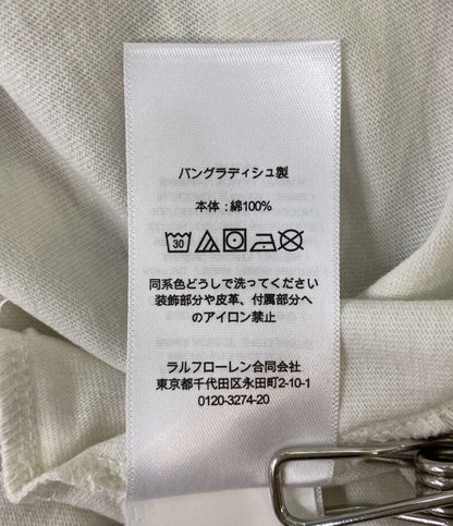 POLO RALPH LAUREN 半袖Ｔシャツ RINGER SHORT SLEEVE ナチュラル メンズ SIZE L ポロ・ラルフローレン