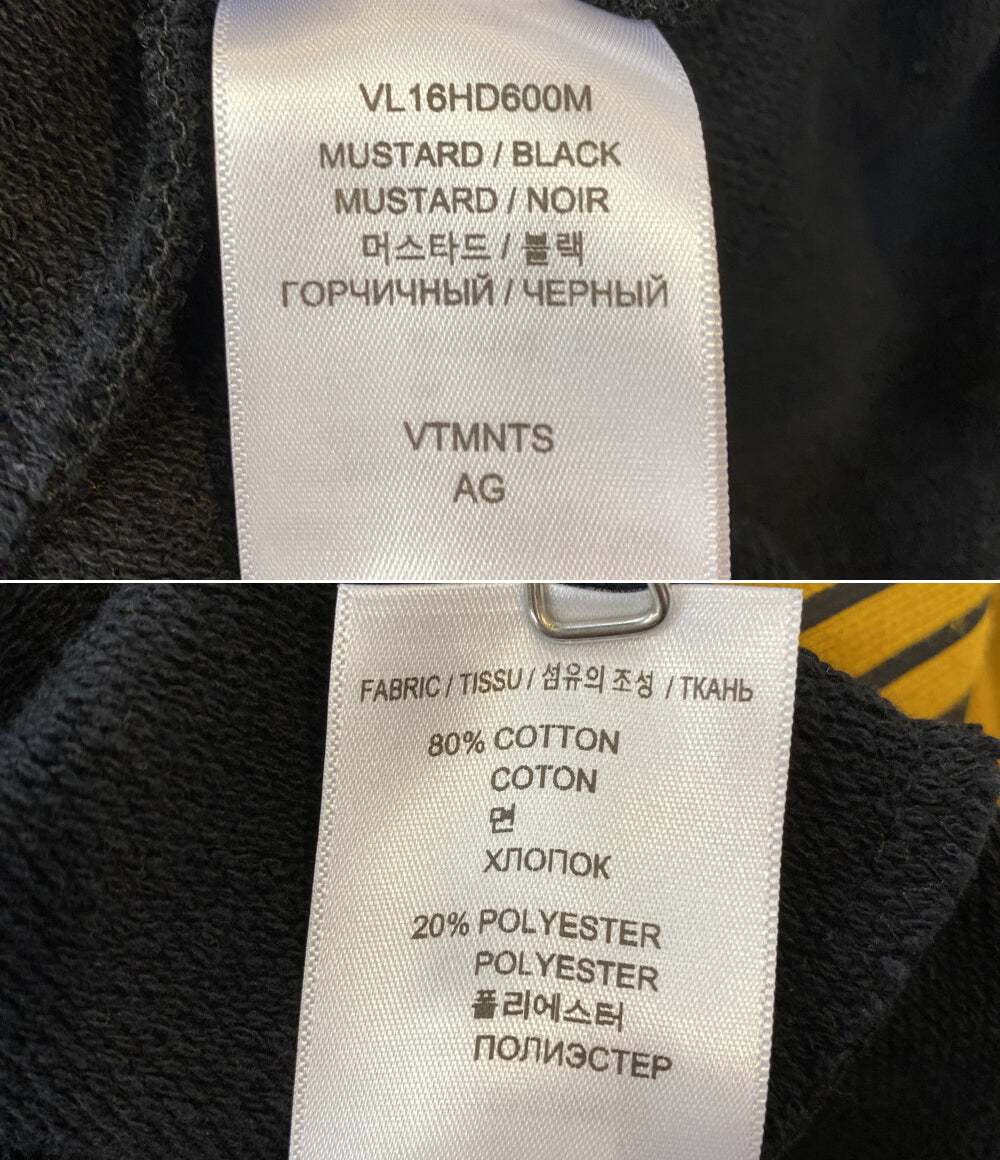 VTMNTS ヴェトモン パーカー 23SS International hoodie メンズ SIZE L