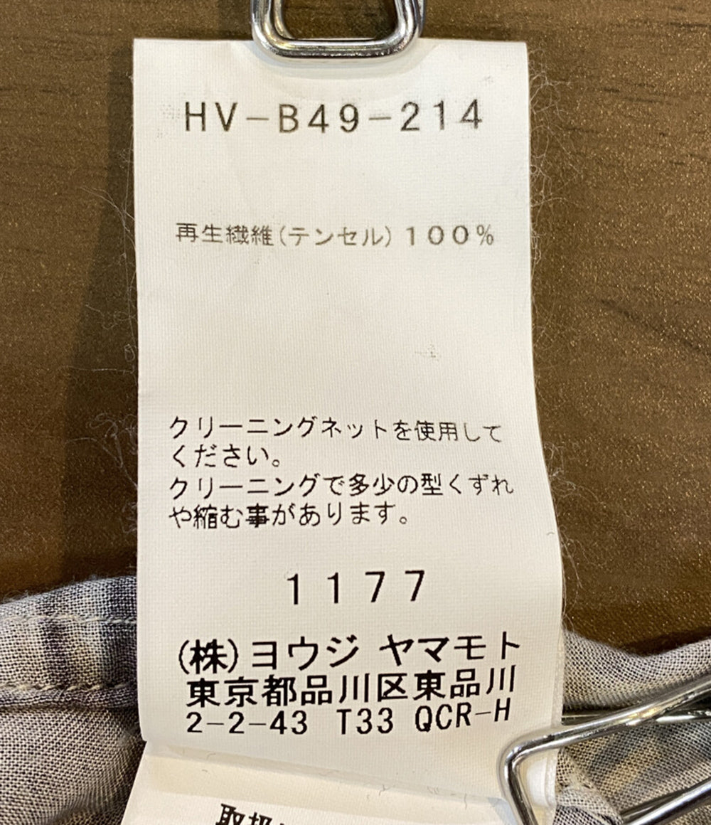 ブラックスキャンダル ヨウジヤマモト 長袖シャツ 18aw サイドボタン メンズ SIZE 3 BLACK Scandal yohji yamamoto