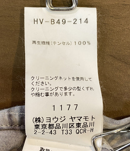 ブラックスキャンダル ヨウジヤマモト 長袖シャツ 18aw サイドボタン メンズ SIZE 3 BLACK Scandal yohji yamamoto