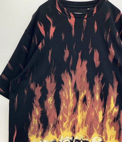 エムエムシックス シュプリーム 半袖Ｔシャツ Liquid Blue Oversized Tee 24SS メンズ SIZE M MM6 × Supreme