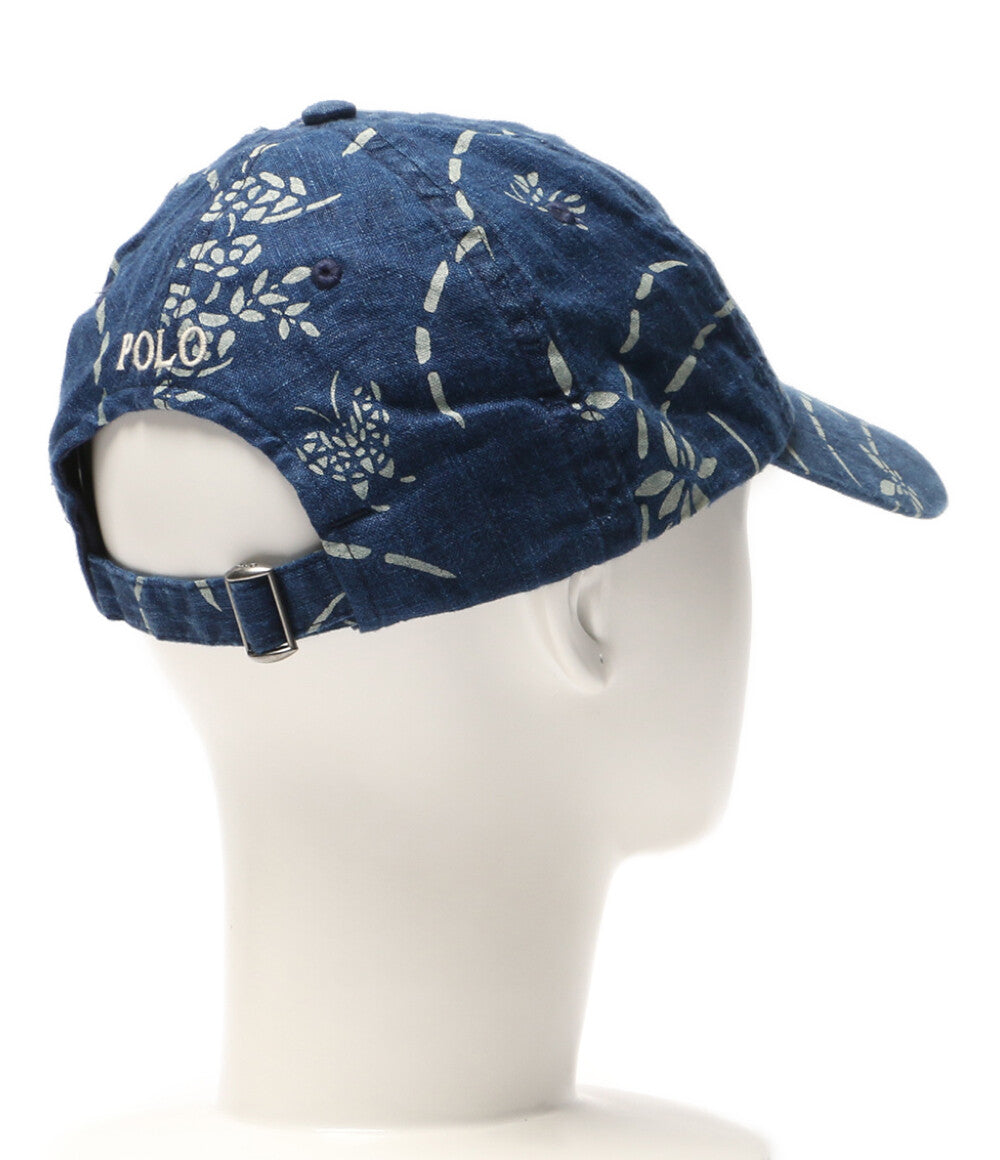 ポロ・ラルフローレン キャップ トロピカル インディゴ リネン ボール メンズ SIZE ONE SIZE POLO RALPH LAUREN