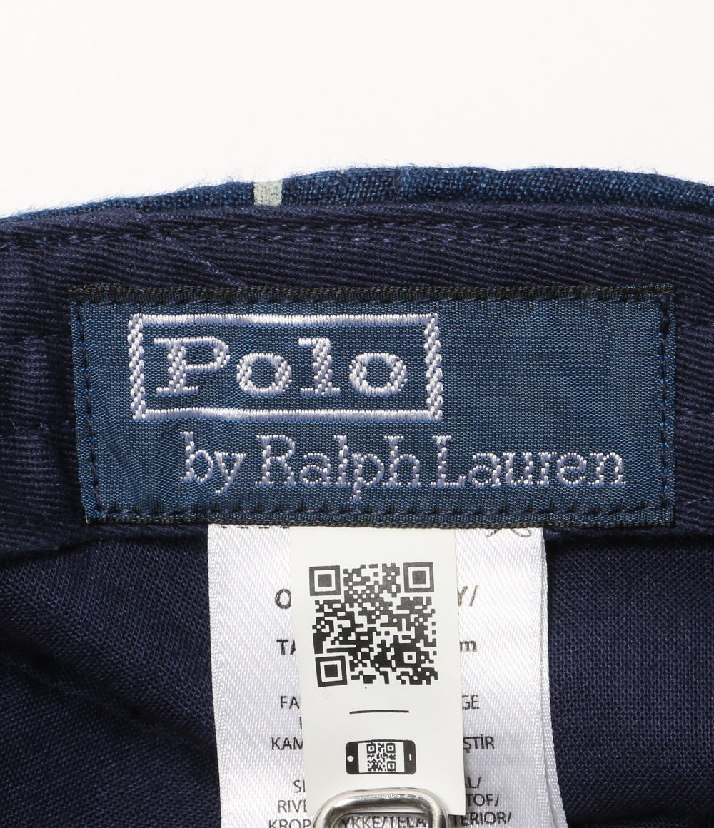 ポロ・ラルフローレン キャップ トロピカル インディゴ リネン ボール メンズ SIZE ONE SIZE POLO RALPH LAUREN