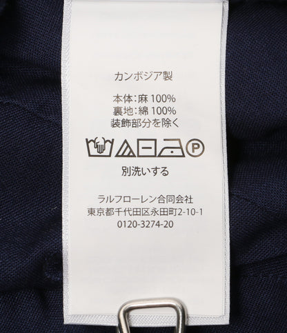 ポロ・ラルフローレン キャップ トロピカル インディゴ リネン ボール メンズ SIZE ONE SIZE POLO RALPH LAUREN