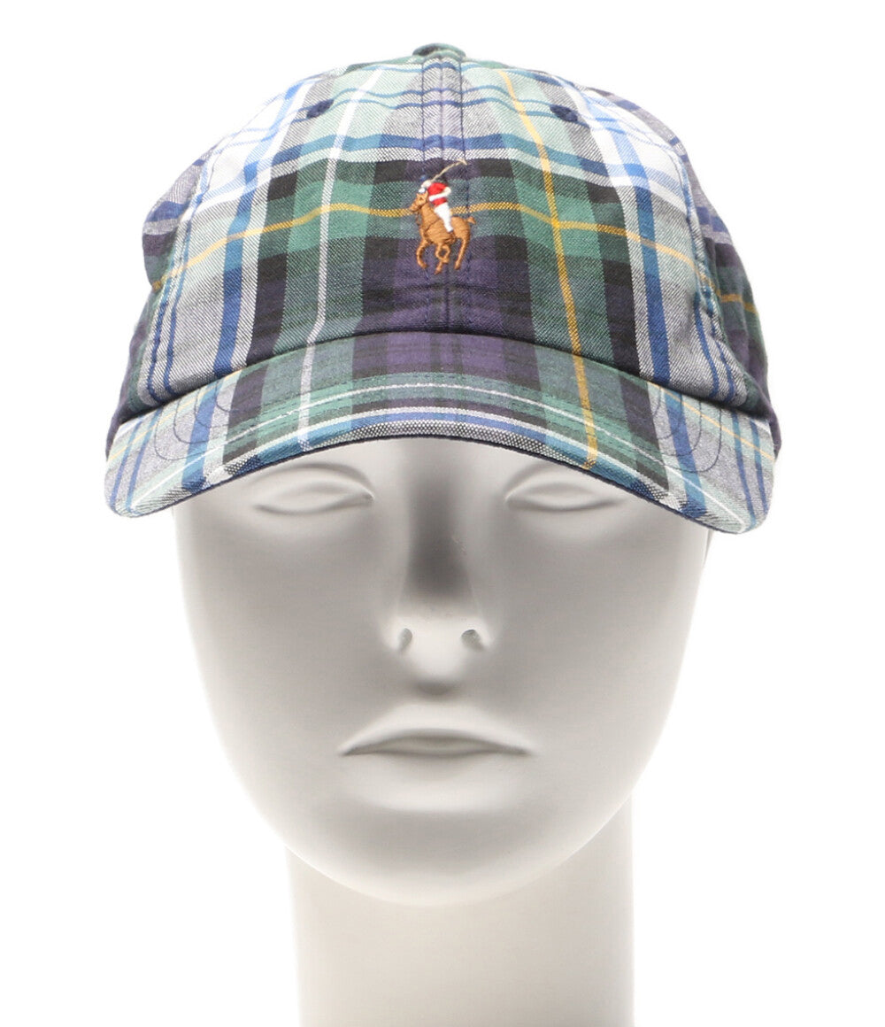 ポロ・ラルフローレン マドラス オックスフォード ボールキャップ メンズ SIZE ONE SIZE POLO RALPH LAUREN
