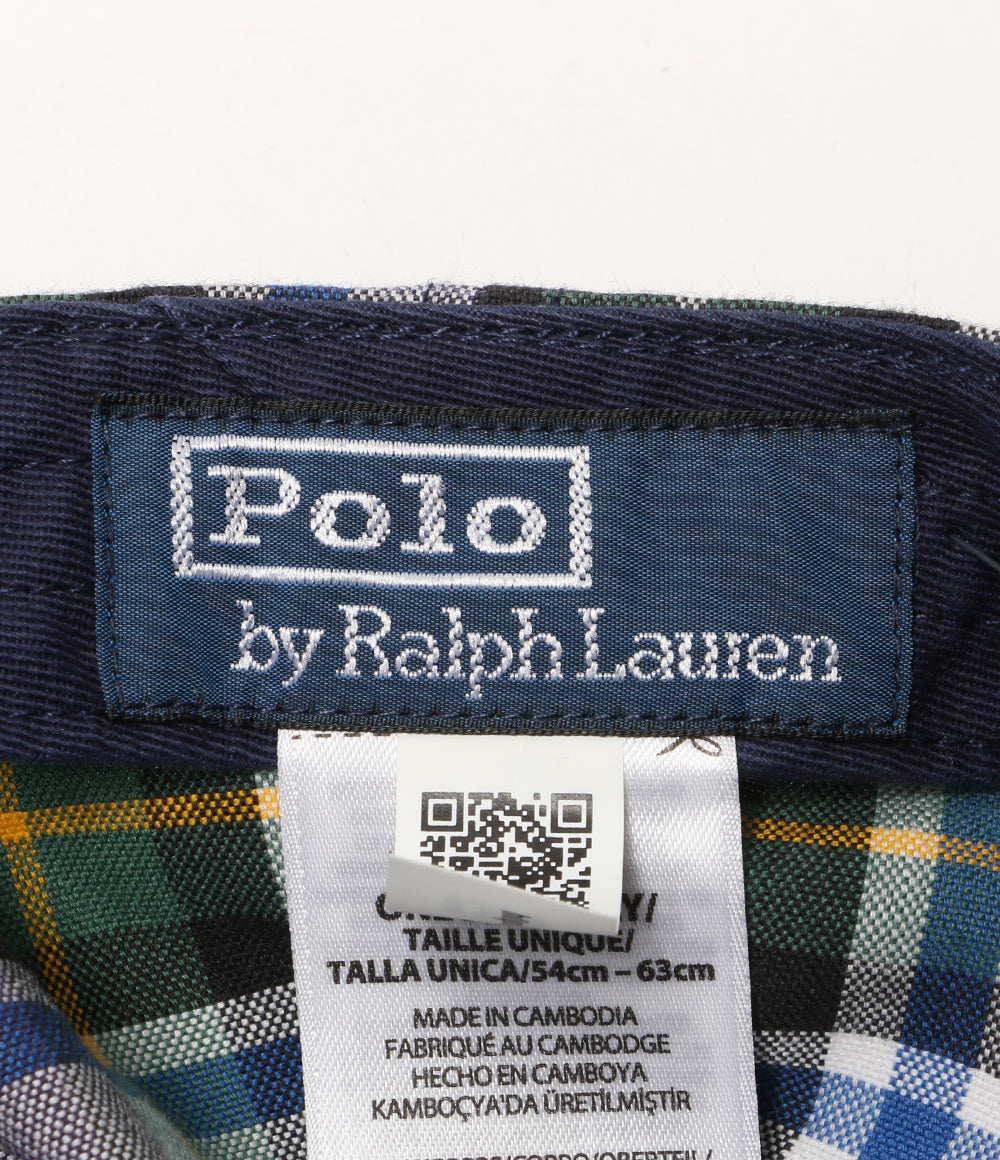 ポロ・ラルフローレン マドラス オックスフォード ボールキャップ メンズ SIZE ONE SIZE POLO RALPH LAUREN