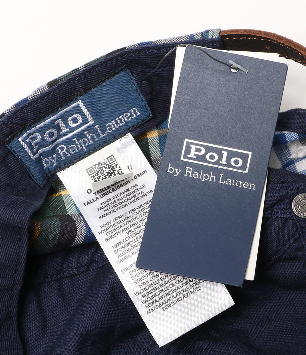 ポロ・ラルフローレン マドラス オックスフォード ボールキャップ メンズ SIZE ONE SIZE POLO RALPH LAUREN