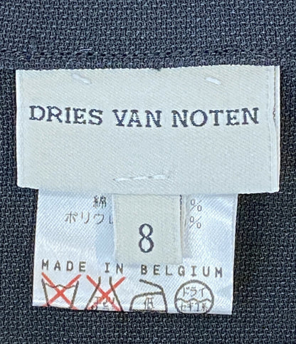 ドリスヴァンノッテン ベスト ライカ期 フリル BLK 90s 3759-7020 レディース SIZE 8 DRIES VAN NOTEN
