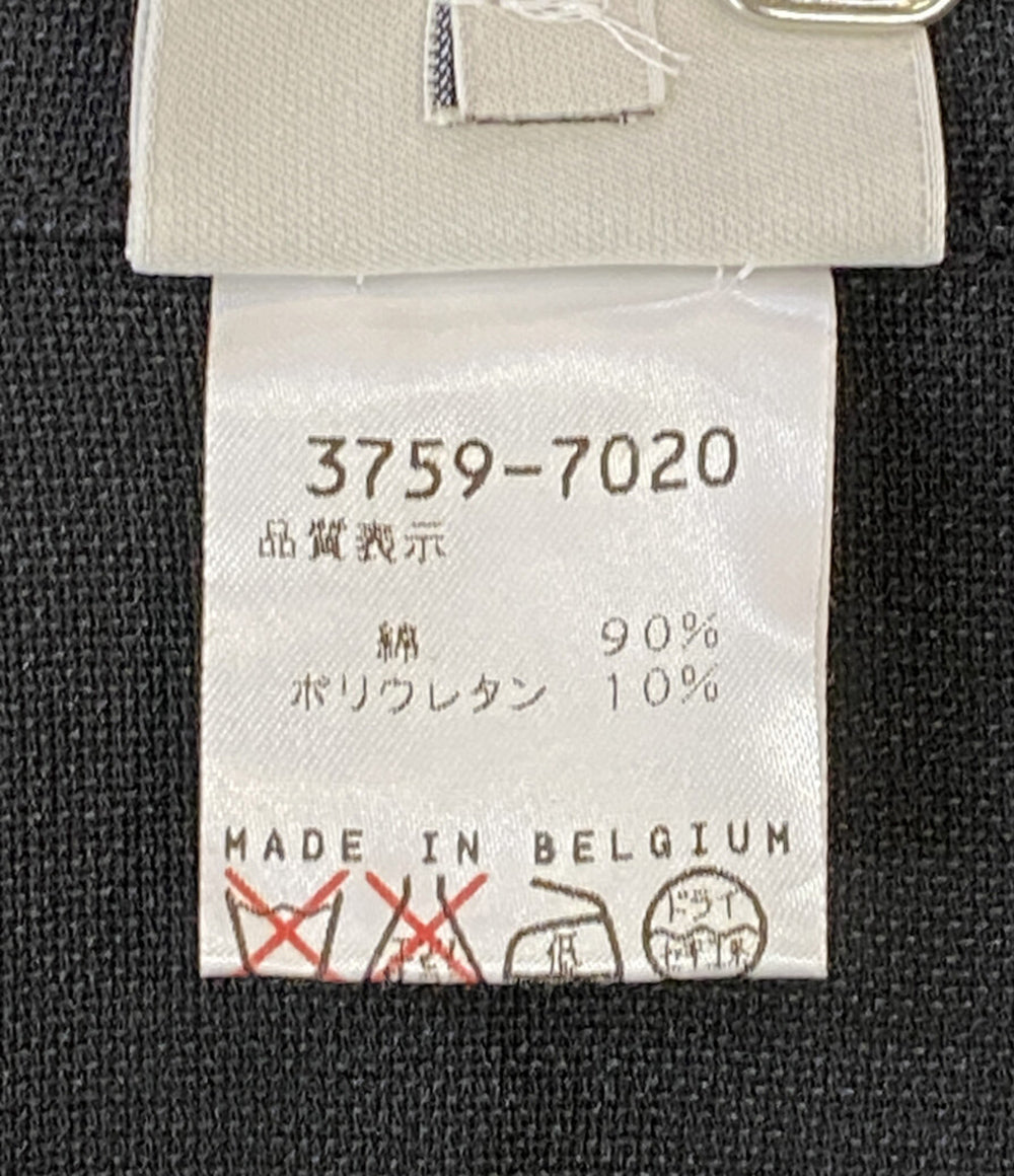 ドリスヴァンノッテン ベスト ライカ期 フリル BLK 90s 3759-7020 レディース SIZE 8 DRIES VAN NOTEN