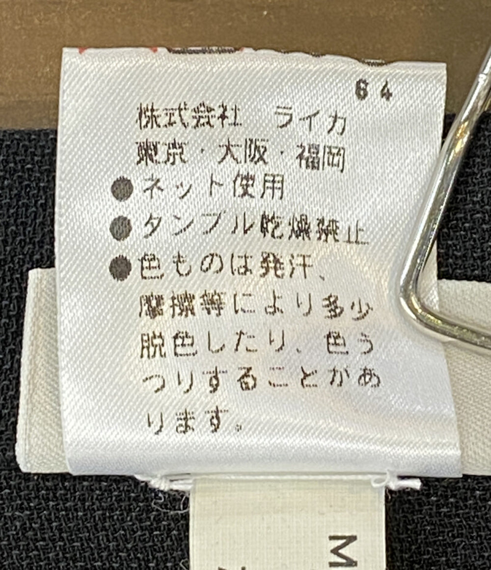 ドリスヴァンノッテン ベスト ライカ期 フリル BLK 90s 3759-7020 レディース SIZE 8 DRIES VAN NOTEN