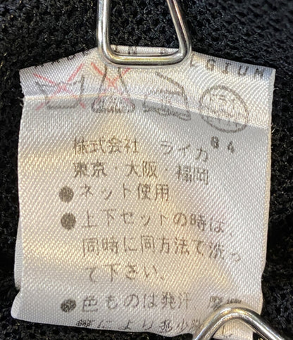 ドリスヴァンノッテン ロングジレ ライカ期 90s シアー トグル ブラック BELGIUM製 48 レディース SIZE 48 DRIES VAN NOTEN