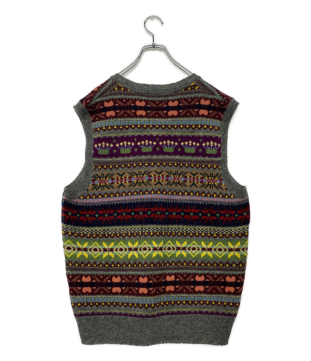 美品 POLO RALPH LAUREN ウールベスト フェアアイル メンズ SIZE L ポロ・ラルフローレン