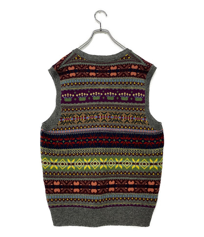 美品 POLO RALPH LAUREN ウールベスト フェアアイル メンズ SIZE L ポロ・ラルフローレン