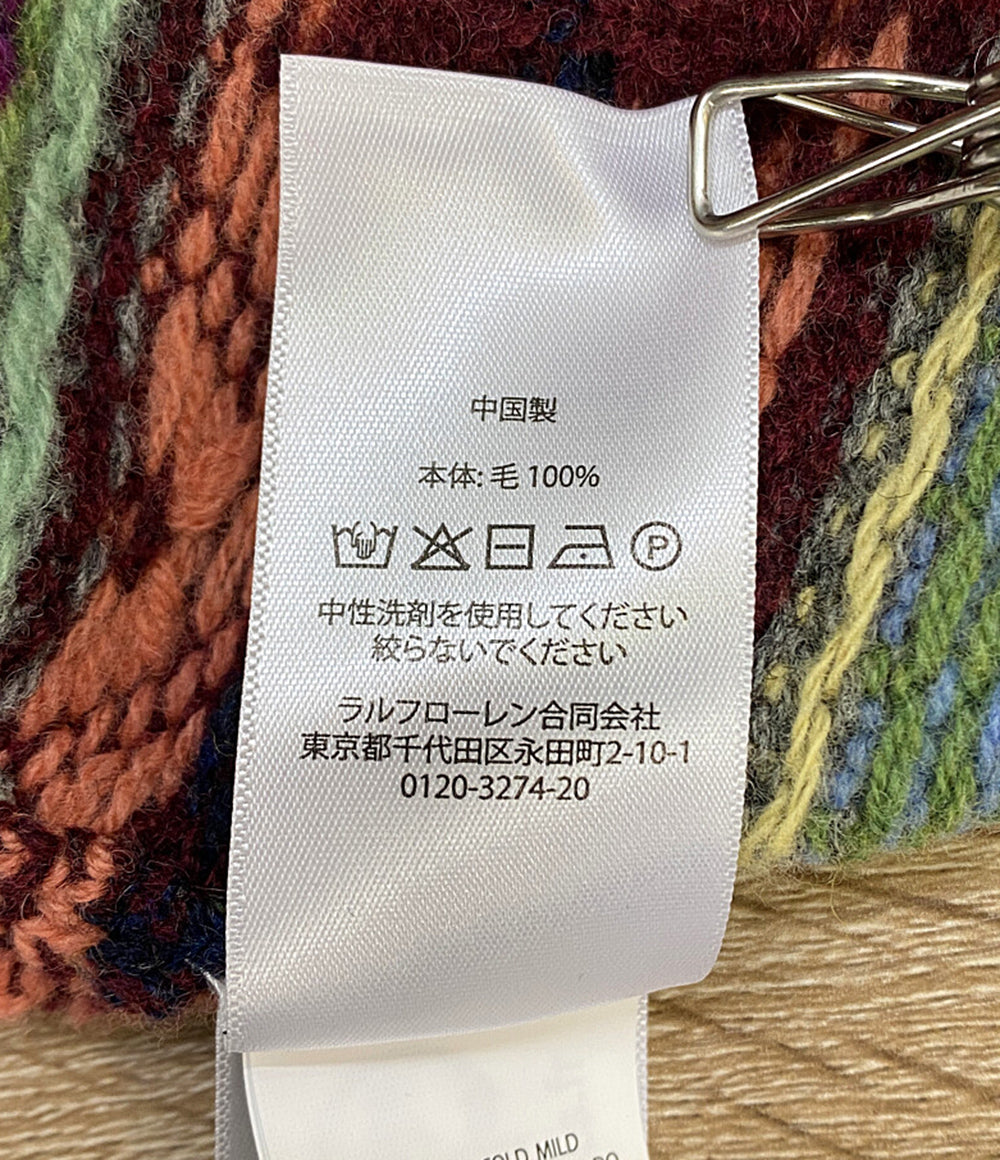 美品 POLO RALPH LAUREN ウールベスト フェアアイル メンズ SIZE L ポロ・ラルフローレン