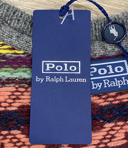 美品 POLO RALPH LAUREN ウールベスト フェアアイル メンズ SIZE L ポロ・ラルフローレン