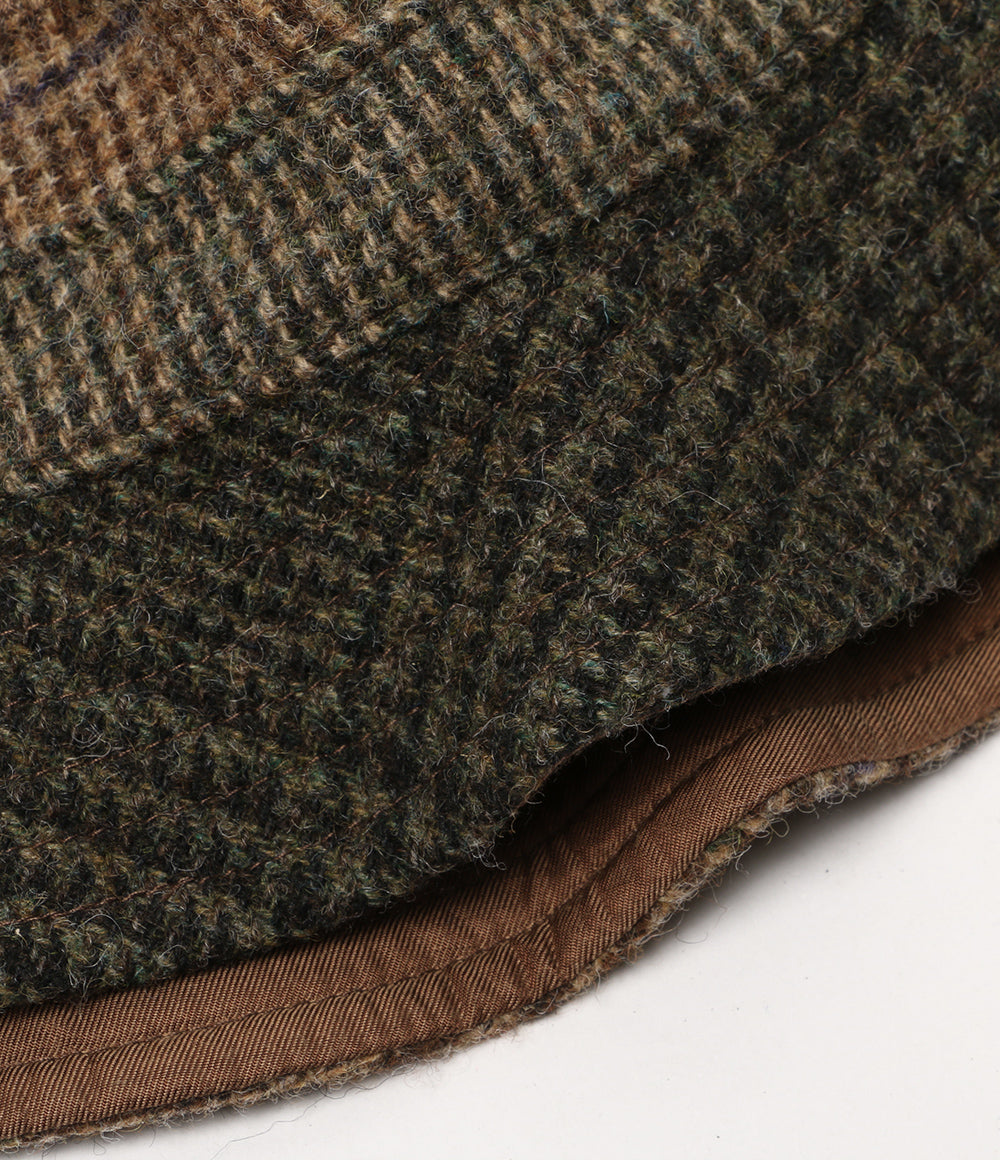 POLO RALPH LAUREN バケットハット ウール ブラウンチェック メンズ SIZE S/M/ ポロ・ラルフローレン