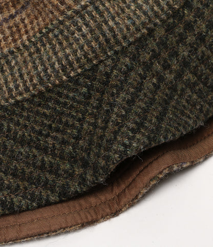 POLO RALPH LAUREN バケットハット ウール ブラウンチェック メンズ SIZE S/M/ ポロ・ラルフローレン