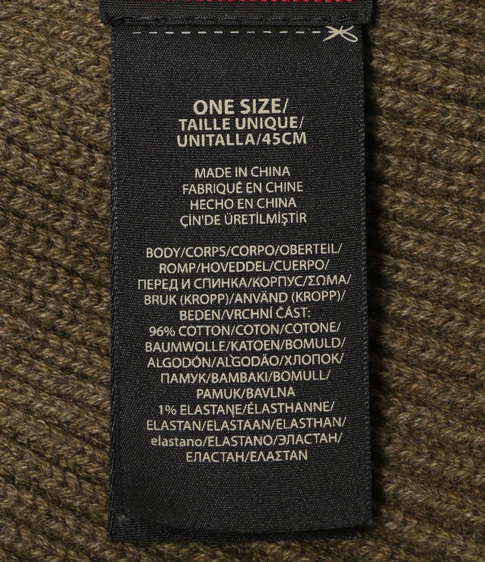 ダブルアールエル ニット帽 コットン ウォッチキャップ OLIVE メンズ SIZE ONE SIZE Double RL