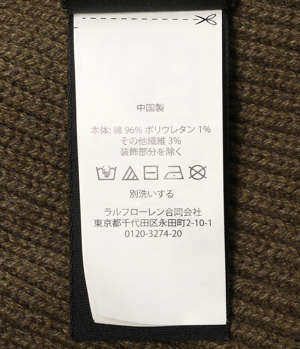 ダブルアールエル ニット帽 コットン ウォッチキャップ OLIVE メンズ SIZE ONE SIZE Double RL