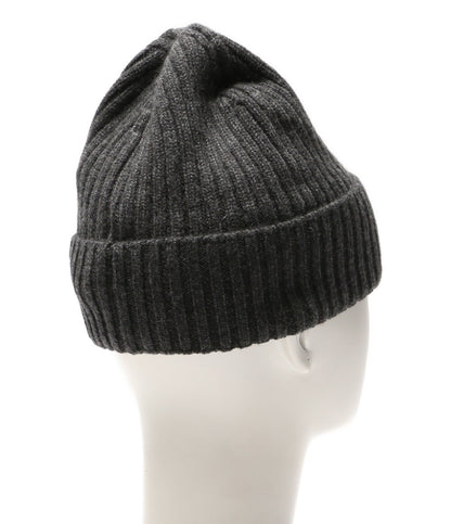 モンクレール 美品 ニット帽 D2 091 グレー カシミヤ100％ メンズ MONCLER