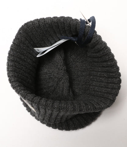 モンクレール 美品 ニット帽 D2 091 グレー カシミヤ100％ メンズ MONCLER