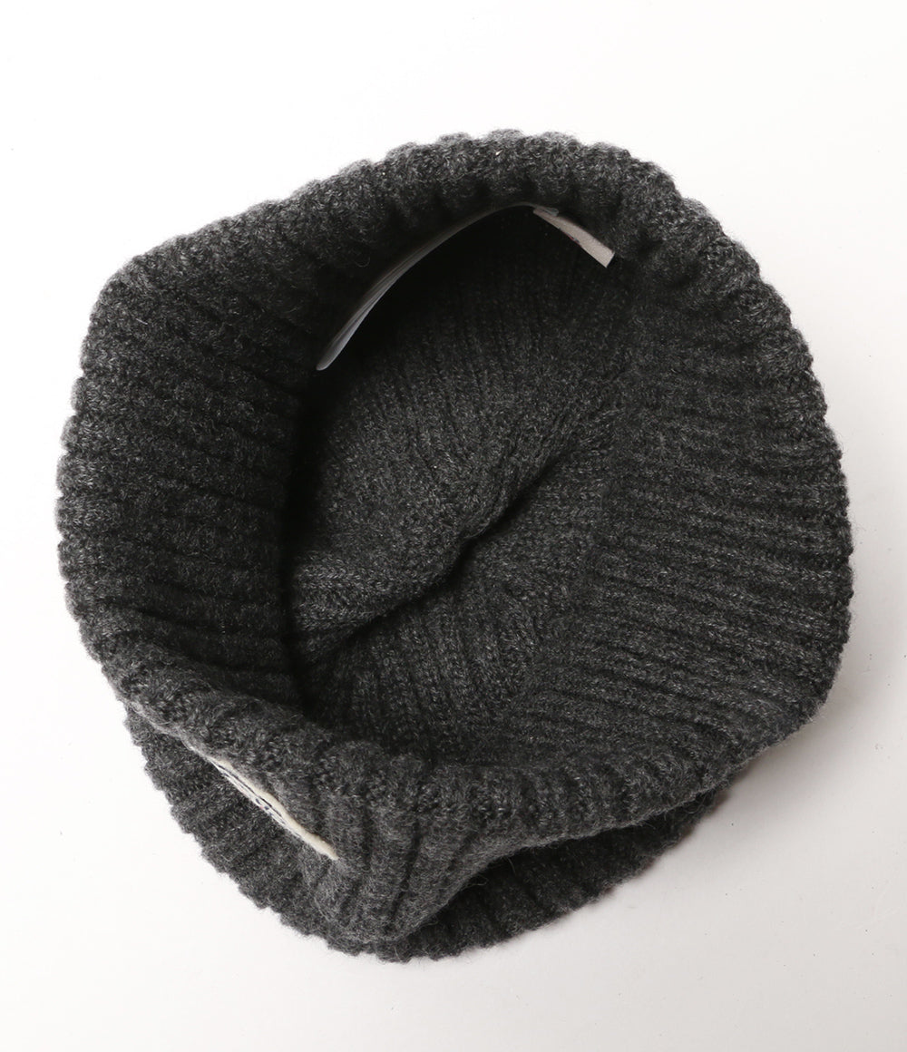 モンクレール ニット帽 D2 091 グレー カシミヤ100％ メンズ MONCLER