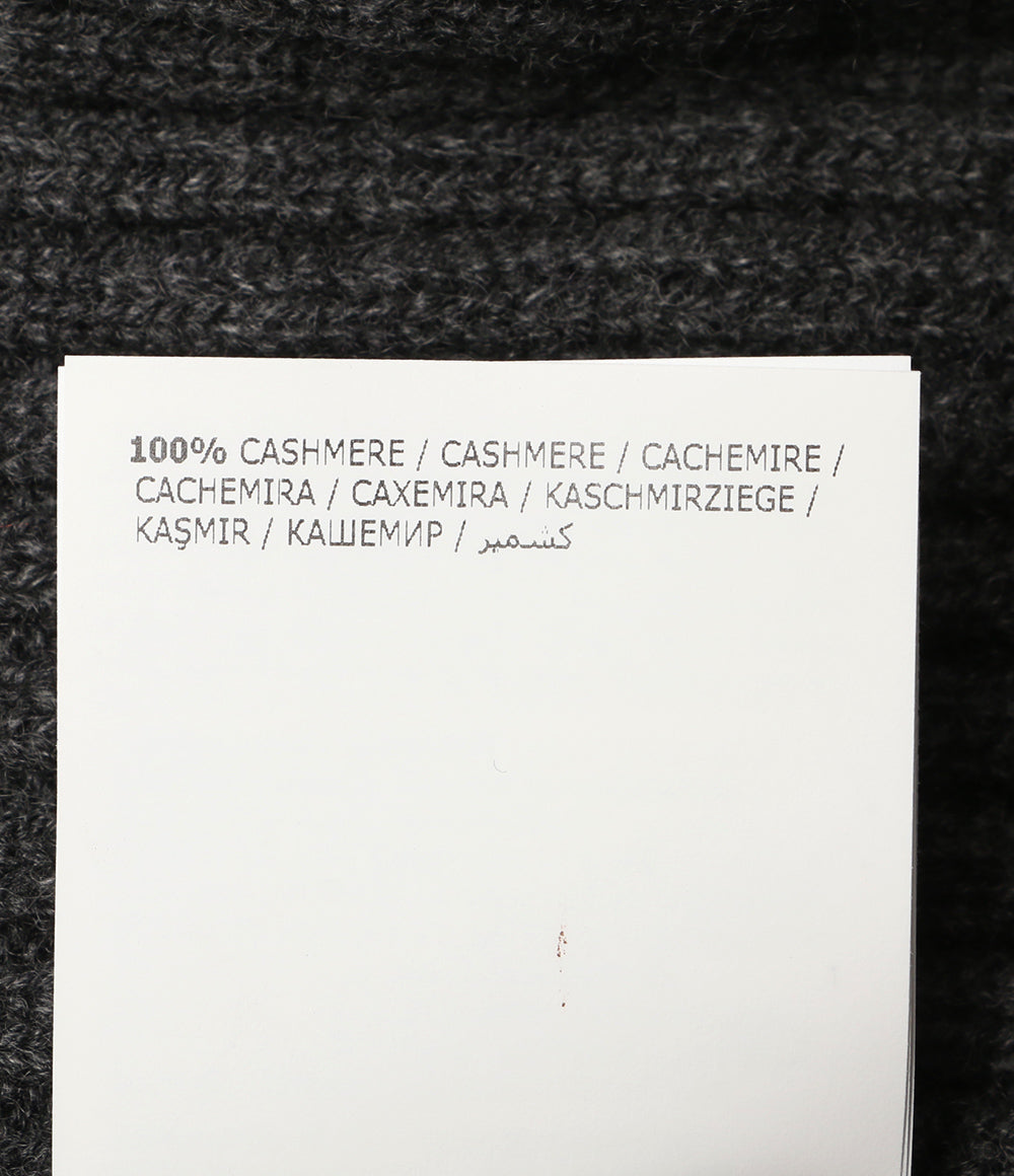 モンクレール ニット帽 D2 091 グレー カシミヤ100％ メンズ MONCLER