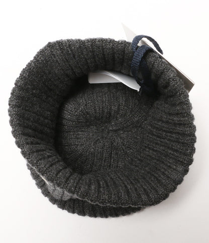 モンクレール 美品 ニット帽 D2 091 グレー カシミヤ100％ メンズ MONCLER