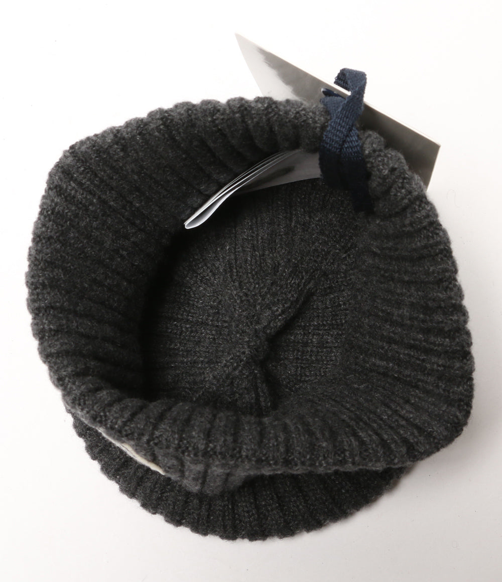 モンクレール 美品 ニット帽 D2 091 グレー カシミヤ100％ メンズ MONCLER