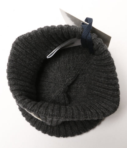 モンクレール 美品 ニット帽 D2 091 グレー カシミヤ100％ メンズ MONCLER