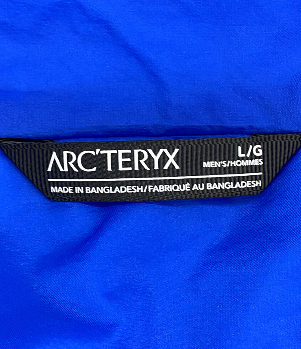 アークテリクス ジャケット ATOM LT HOODY ブルー メンズ SIZE L ARC’TERYX