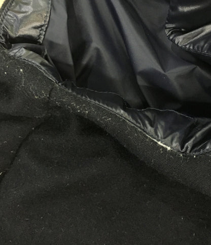 POLO RALPH LAUREN ダウンベスト ウール×ナイロン フード付 ネイビー メンズ SIZE L ポロ・ラルフローレン